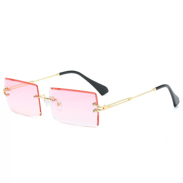 Star Rimless Unisex Sunglasses