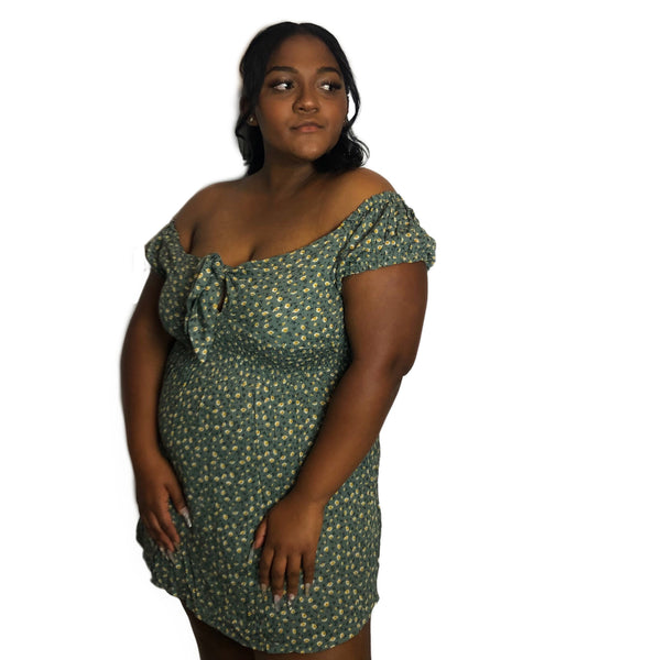 Manita Ditsy Floral Dress THICC