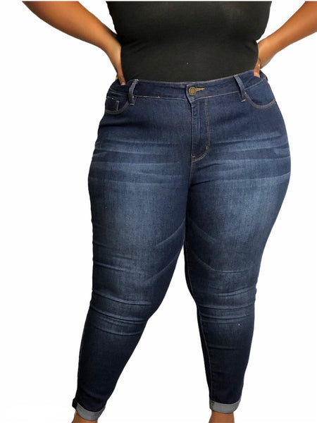 Tea High-Rise Skinny Jeans THICC