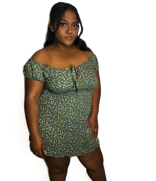 Manita Ditsy Floral Dress THICC