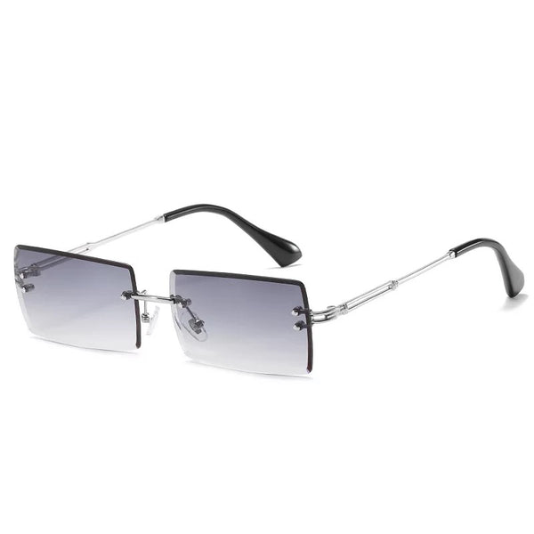 Star Rimless Unisex Sunglasses