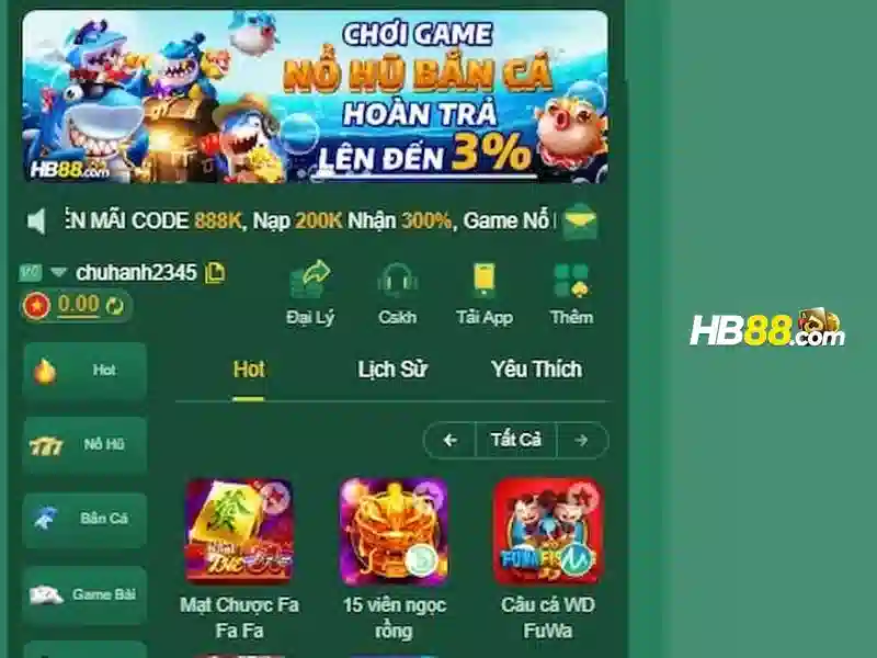Quy trình đăng nhập HB88
