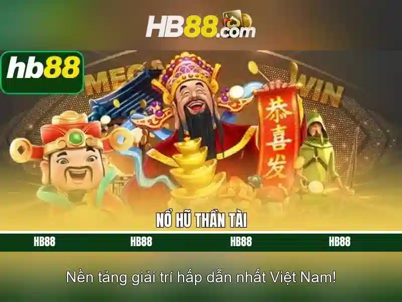 đa dạng thể loại trò chơi slot HB88