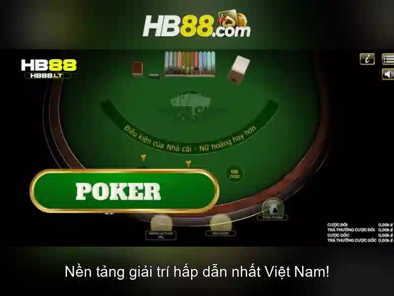 HB88 trải nghiệm cá cược Slot đa dạng