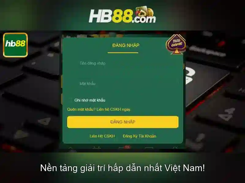 Trải nghiệm slot đỉnh cao tại HB88
