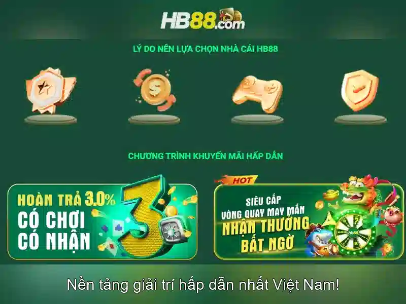Khuyến mãi slot HB88
